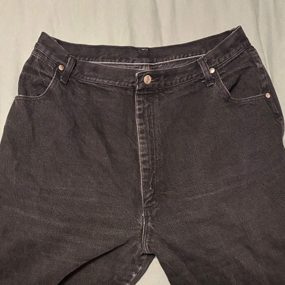 Wrangler Dark Gray almost black Denim Jeans